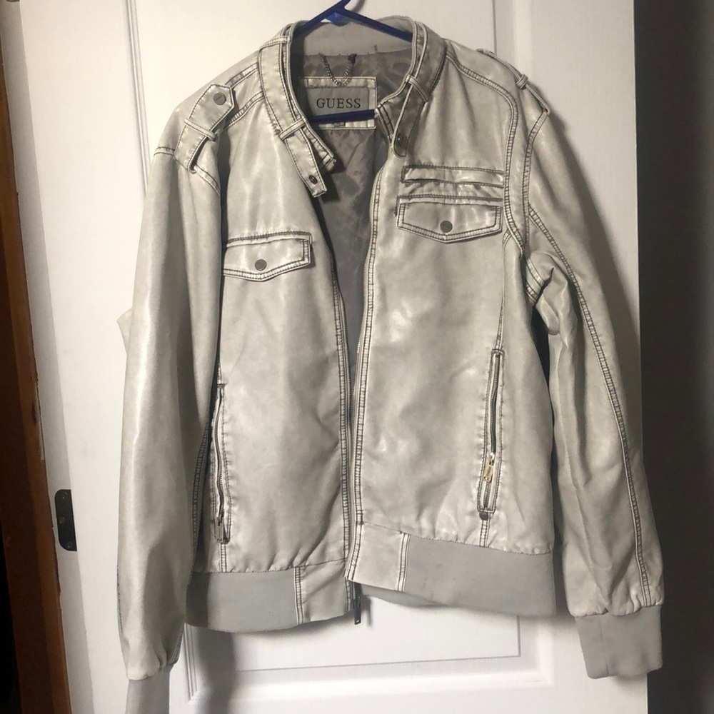 Guess leather jacket